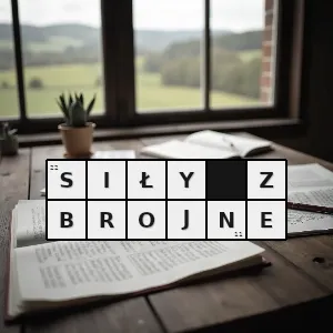 Hasło krzyżówkowe wojsko - siły zbrojne – rozwiązanie, synonimy, podpowiedzi i definicje krzyżówkowe